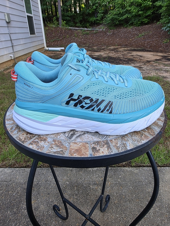Hoka Shoes - Hoka Bondi 7 1110519 AEBL Aquarelle Running Shoes Sneakers Women's Size 8
